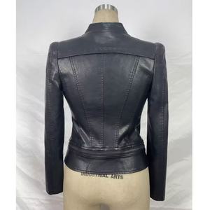 เสื้อแจ็กเก็ตมอเตอร์ไซค์สำหรับนักแข่งรถมอเตอร์ไซค์เสื้อแจ็กเก็ตหนังแท้สีดำสำหรับนักแข่งรถมอเตอร์ไซค์สินค้า2025ออกแบบได้ตามต้องการ - Product Image 2