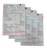 Papier NCR autocopiant multicouche format Lettre, enduit coloré, adhésif permanent, impression en une étape, hydrofuge, emballage personnalisé