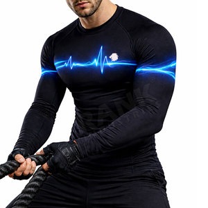 Wholesale Price Men Rash Guard Fitness Wear Men Rash Guard Long Sleeves Men Rash Guard Made In Pakistan - Product Image 6