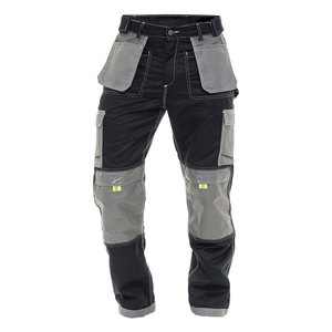 Pantalon de travail pour homme en polyester respirant haute visibilité avec poches, qualité supérieure, pour adultes - Product Image 1