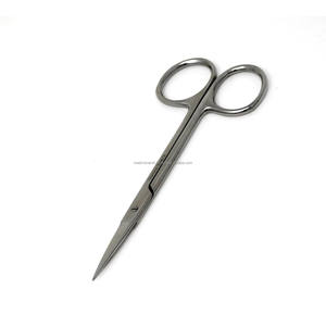 Tijeras de Iris Profesionales Manuales y Duraderas, Rectas de 4.5 Pulgadas, Instrumento Quirúrgico, Dental y Veterinario de Precisión, Acero Inoxidable, OEM ODM - Product Image 2