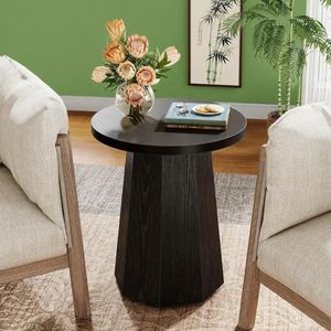 Tavolino da Caffè Moderno in Rattan Ecologico, Fatto a Mano, Durevole e Impilabile, Set per Soggiorno, Appartamento o Ufficio Domestico - Product Image 1