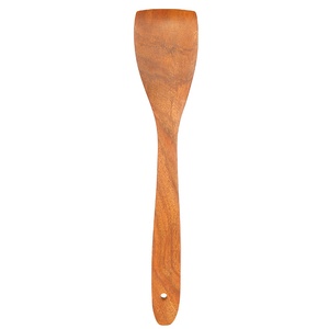 Cuchara de madera para servir y cocinar, accesorios de cocina ecológicos, cuchara mezcladora de alta calidad - Product Image 1