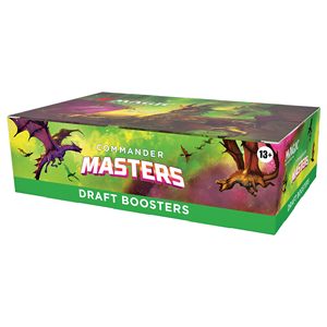 100% Original - Magic De GATHERING (MTG) Commander Masters Set Booster Box - 24 paquets (360 cartes Magic) - Product Image 2