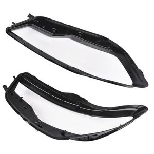 Copri Fari Anteriori Trasparenti per Audi C7 A6L A61 13-15, Coppia di Coperture Decorative per Illuminazione - Product Image 5