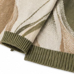 Ensemble décontracté haut de gamme pour femme, deux pièces, hiver, doux, assorti, élégant, de haute qualité, 100% coton/laine, respirant - Product Image 5