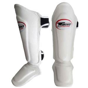 Wholesale Custom Logo Leather <b>Shin</b> Guards Muay Thai Professional Protection Boxing <b>Pads</b> - Product Image 6