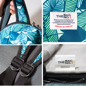 Sac à dos de randonnée de haute qualité, imperméable, OEM ODM, fabricant sur mesure, pour les sports de plein air, avec broderie, panneau solaire, antivol, unisexe - Product Image 3
