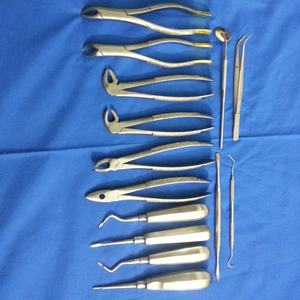 Kit d'instruments d'orthodontie dentaire, pinces en acier inoxydable, forceps manuels pour l'extraction des dents, certifié CE - Product Image 3