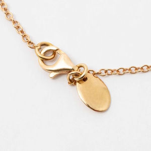 Collier pendentif trèfle pavé en or blanc et jaune 14 carats de luxe avec diamant de laboratoire taille radiant 0,71 ct certifié IGI – Bijoux fins - Product Image 6