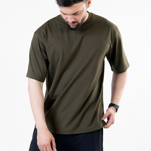 Camiseta de Algodón Premium para Hombre, Corte Estándar, Transpirable, Cuello Redondo, Ropa Personalizada, Fabricante OEM ODM, Exportación al por Mayor - Product Image 4