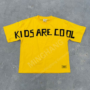 T-shirt classique pour homme à manches courtes en coton pur peigné, couleur unie minimaliste - Product Image 3