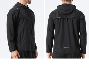 NewStyle OEM Design Wear <b>Running</b> Wind Breaker <b>Jacket</b> Sport Man <b>Lightweight</b> Custom Training Windbreaker Football Training Uniform - Product Image 4