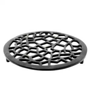Vintage Copper Brass Pineapple <b>Trivet</b> Tropical Hollow Metal Hot Pad Heat Resistant Kitchen Counter Pot Coaster Stand Mat - Product Image 3