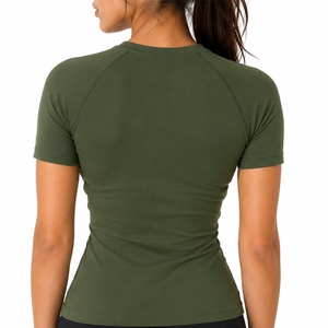Women <b>Long</b> <b>Sleeve</b> <b>Compression</b> <b>Shirt</b> Premium Rash Guard <b>Shirt</b> Quick Dry Front Logo Print Custom Lightweight Fabric Sportswear - Product Image 2