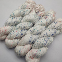 Fil de Soie de Mûrier 100% Pure Duke, Filé à Anneaux, Teint, Écologique, Certifié ISO, Filé à Cœur, Qualité Supérieure pour Tricot Manuel