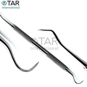 Director de Ligaduras Dentales de Doble Extremo, Herramientas Elásticas para Aplicación de Ortodoncia, Instrumentos Médicos de Ortodoncia de Acero Inoxidable - Product Image 6