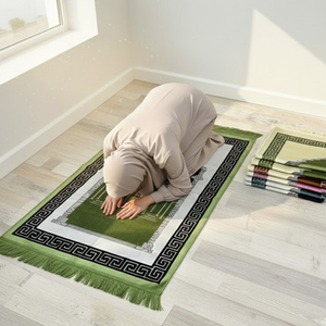พรมละหมาดอิสลาม พรมละหมาดมุสลิม พรมละหมาดแบบพรีเมียม พรมละหมาดอิสลามแบบซักได้ - Product Image 5