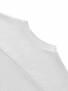 Camiseta de fútbol vintage de malla, camiseta deportiva oversize con cuello en V, camiseta de fútbol estilo streetwear, camiseta deportiva retro. - Product Image 5