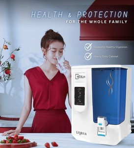 ระบบกรองน้ำดื่มออสโมซิสแบบย้อนกลับ URBAN BLUE สำหรับใช้ในบ้าน แบบติดผนังและแบบตั้งโต๊ะ พร้อมไฟ LED แสดงสถานะ วัสดุเกรดสำหรับอาหาร - Product Image 3