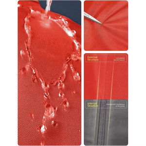 Ensemble imperméable tendance pour motards, veste et pantalon imperméables, vêtements de pluie en PVC pour adultes. - Product Image 2