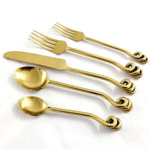 Ensemble de cuillères en acier inoxydable réutilisables et écologiques pour la maison, la cuisine, les repas en plein air et les voyages - Product Image 5