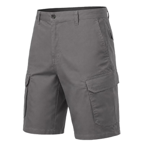 Shorts cargo kaki personnalisés pour hommes, 100% coton, shorts de travail tactiques, multi-poches, décontractés, pour la randonnée en plein air, OEM ODM en gros - Product Image 2