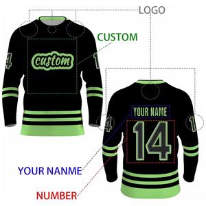 Jersey de Hockey sobre Hielo en Diferentes Colores, Diseña Tu Propio Uniforme Personalizado de Hockey sobre Hielo, Conjunto a Bajo Precio con Calidad Superior 2026 - Product Image 5