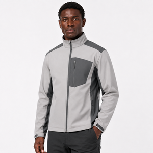 High Quality Men's Hooded Softshell Jacket <b>Waterproof</b> Windproof <b>Long</b> Thin Winter <b>Coat</b> OEM Custom Designs Nylon Fabric OEM - Product Image 4