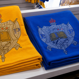 ผ้าห่มนุ่มสบายลาย Sigma Gamma Rho สำหรับงานสังสรรค์ของชมรมนักศึกษา หอพัก ตกแต่งบ้าน ของขวัญ พิมพ์ลายตามสั่ง ขายส่ง - Product Image 2