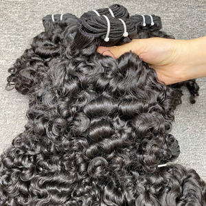 Venta caliente chino rizado Remy Virgin Hair Vietnam fabricante profesional extensiones de cabello tejido de alta calidad - Product Image 3