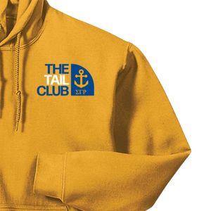 Sweat à capuche brodé Sigma Gamma Rho pour femme, collection Club Series – Pull molletonné personnalisé pour sororité grecque, style décontracté streetwear - Product Image 5