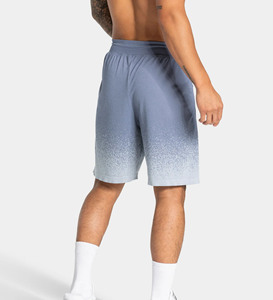 Conjunto Deportivo Personalizado para Hombre al por Mayor, Camiseta sin Mangas y Pantalones Cortos con Degradado, Transpirable, de Alta Calidad y Ecológico, Conjunto de Fitness Elite para Gimnasio - Product Image 5