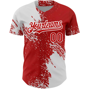 เสื้อเบสบอลคุณภาพสูงแบบเปล่าขายส่ง ไซส์ใหญ่ ชุดกีฬาเบสบอลและซอฟต์บอล - Product Image 2