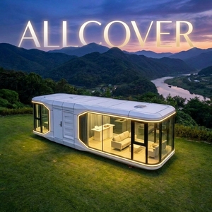 ออลคัฟเวอร์ สเปซ แคปซูล แคบิน |   บ้านสำเร็จรูปที่ได้รับการรับรองจาก KC |   โครงเหล็ก 5T |   กระจกโค้งสามชั้น |   การออกแบบแบบเอเชีย |   ห้องนอนโรงแรม - Product Image 1