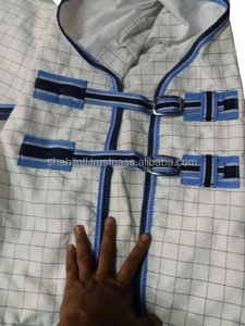 Horse เคสพรม Pvc แบบครึ่งตัวสำหรับฤดูร้อน,พร้อมสายรัดพุงหัวเข็มขัด3ตัวปิดหน้าอกดีไซน์ตาข่าย - Product Image 3