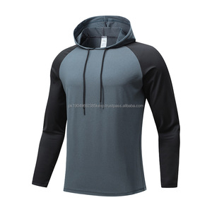 Sudadera con capucha de gimnasio para hombre, ropa deportiva personalizada, venta al por mayor, nuevo diseño personalizado para hombre, jersey de manga larga, sudadera de alta calidad para primavera y otoño - Product Image 1
