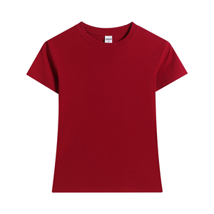 Camiseta de Manga Corta con Cuello Redondo para Mujer, 100% Algodón, Informal, Transpirable, Corte Regular, Tejido de Punto Jersey - Product Image 3