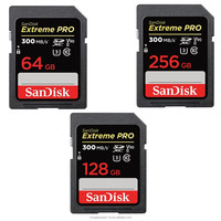 Carte mémoire SD SanDisk 128 Go Extreme PRO - C10, U3, V90, 8K, 4K, Vidéo Full HD SDSDXDM-128G-GN4IN