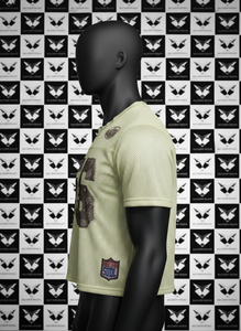 Camiseta Deportiva de Malla Extra Grande para Hombre, Logotipo Personalizado, Estilo Fútbol Americano, Secado Rápido, Transpirable - Product Image 3