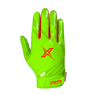 Gants de football américain en silicone pour jeunes Pro Teenage Mutant Ninja Turtles, personnalisés pour hommes, respirants, avec fermeture auto-agrippante, adhérents pour le sport - Product Image 6
