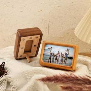 Handmade <b>Wooden</b> Photo <b>Frame</b> Magnets, Fridge Magnets for Photos, Home/Desk Decor, Custom <b>Picture</b> <b>Frames</b>, Cute Gift for Family/Hou - Product Image 4
