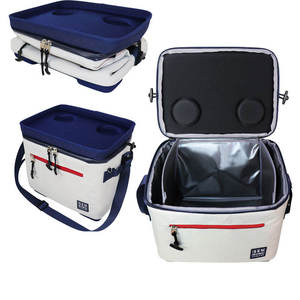 Outdoor SENDA OEM Best-Selling 15L Polyester Tactical Zipper Closure Waterproof Insulated Camping Camouflage Basket Cooler Bag - Product Image 2