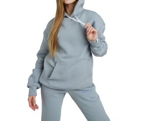 Conjunto Deportivo Personalizado XL de Algodón sin Costuras, Corte Ajustado, Unisex, Ropa Deportiva de Invierno, Conjuntos para Correr, con Logotipo, Tallas Grandes, Transpirable, para Maternidad - Product Image 4