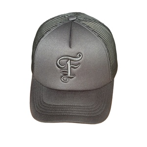 Casquette camionneur vintage haut de gamme avec logo personnalisé à la mode emballée dans un carton fabriqué au Vietnam - Product Image 2