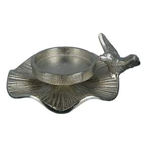 Support de bougie en métal argenté en forme d'oiseau, style plat, pour bougies chauffe-plat, décoration moderne pour la maison, centre de table, accent décoratif - Vente chaude - Product Image 6