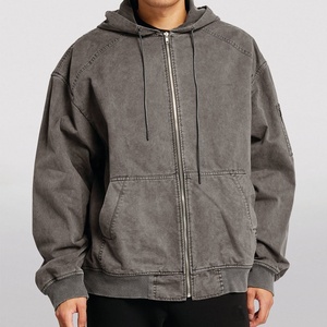 Wholesale Men Women Cotton Fleece Running Warm Sweatshirt Hoodie Zip Up Sweater <b>Smart</b> <b>Jumper</b> Warm Top Size - Product Image 2