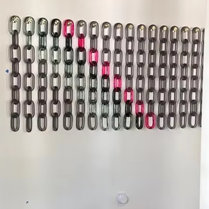 Cadena de acrílico mate de gran tamaño con anillo de resina mate para bolsos, accesorios para bolsos de mujer de Abdul Rehman Enterprises - Product Image 1