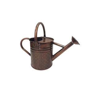 Arrosoir en cuivre à motif ondulé, outil de jardin durable pour l'arrosage des plantes, utilisation extérieure, pulvérisateur artisanal - Product Image 5