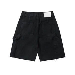 Shorts de plage en coton pour hommes, design personnalisé, style nouveau, couleur unie, pantalon de jogging - Product Image 6